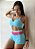 Short Tons | Azul Piscina - Imagem 1