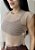 Blusa Telinha Arrastão | Capuccino - Imagem 1