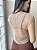 Blusa Telinha Arrastão | Capuccino - Imagem 2