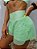 Short Telinha Arrastão | Verde - Imagem 1
