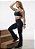 Calça Flare Gringa | Preta - Imagem 1
