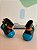 Bota Melissa Unissex  Rain Boot Space Preto/Azul - Imagem 2