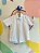 Camisa Manga Curta Reserva Infantil Masc Oxford Liso Branco - Imagem 1