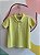 Camiseta Manga Curta Reserva Infantil Masc  Polo Piquet Verde Lima - Imagem 1