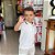 Camiseta Polo Manga Curta Reserva Infantil Masc  Piquet Off White - Imagem 1