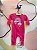 Macacao Manga Longa Fakini Infantil Fem Arco Iris Pink - Imagem 1
