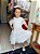 Vestido Manga Curta Petit Cherie Infantil Fem Tule Poa Paete Branco - Imagem 2
