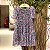 Vestido Manga Curta Petit Cherie Infantil Fem Animal Print Tela Roxo - Imagem 1