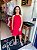 Vestido Regata Kukie Infantil Fem 3 Marias Strass Vermelho - Imagem 1