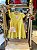 Vestido Manga Curta Malagah Infantil Fem Tule 3 Marias Amarelo - Imagem 1