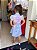 Vestido Manga Curta Yoyo Infantil Fem Chamise Ursinhos C/ Poch Azul - Imagem 6