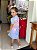 Vestido Manga Curta Yoyo Infantil Fem Chamise Ursinhos C/ Poch Azul - Imagem 8