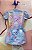 Vestido Manga Curta Yoyo Infantil Fem Chamise Ursinhos C/ Poch Azul - Imagem 10