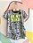Pijama Manga Curta Shorts Bograntex Infantil Masc Play Again Cinza/Preto - Imagem 1
