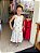 Vestido Regata Momi Infantil Fem Limoes Branco/Amarelo - Imagem 1