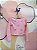 Blusa manga longa menina Momi Canelada Coração Rosa - Imagem 1