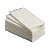 Fibra branca macia para vidros (pacote de 10 unidades) - (Ref.: F1M261) - Imagem 1