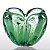 Cachepot de Decoração em Murano - Luck - Verde Esmeralda - P - Imagem 1