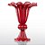 Vaso de Decoração em Murano - Vermelho Intenso - Divine - Tam Único - Imagem 1