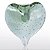 Coração em Murano Porta Objeto Verde Esmeralda - Imagem 2