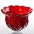 Vaso de Decoração em Murano - Vermelho Intenso - Camponesa - Imagem 3