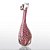 Girafa de Decoração em Murano - Rosa - Tam G - Imagem 1