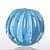 Bola de Decoração em Murano - Azul Bebê- Dear - Tam G - Imagem 1