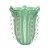 Vaso de Decoração em Murano - Verde Menta com Prata- Square - M - Imagem 1