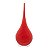 Gota de Decoração em Murano - Vermelho - Leaf - Tam M - Imagem 1