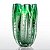 Vaso de Decoração em Murano - Verde Esmeralda - Jelly - Tam M - Imagem 1