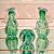 Anjo de Decoração em Murano Verde Esmeralda Tam G - Gabriel - Imagem 2