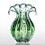 Vaso de Decoração em Murano - Verde Esmeralda - Ly - Tam G - Imagem 1