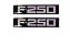 Adesivo Resinado F250 O Par - Imagem 1