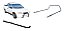 Santo Antonio E Estribo Corsa Pick Up Preto - Imagem 1