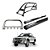 Kit Quebra Mato|santo Ant Duplo|estribo Ch|s10 94/2011 Preto - Imagem 1