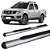 Estribo Oval Frontier Sel 2008 A 2016 Cabine Dupla Grafite - Imagem 1