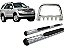 Kit Estribo Oval + Quebra Mato C/ Chapa Cromado Sw4 Até 2015 - Imagem 1