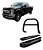 Kit Quebra Mato C/barra+estribo Plat Aluminio Preto F250 - Imagem 1