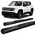 Estribo Lateral Jeep Renegade Oblongo Oval Preto - Imagem 1
