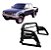 Santo Antônio Hilux Cabine Dupla 1998 A 2004 H3 Preto - Imagem 1