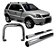 Kit Estribo Oblongo + Quebra Mato Ecosport Até 2007 Cromado - Imagem 1