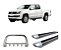 Kit Quebra Mato E Estribo Chapa Amarok Cd Cromado - Imagem 1