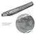 Estribo F-250 99 A 11 Chapa Cabine Simples Cromado F250 - Imagem 3