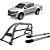 Kit Santo Antonio Duplo Estribo Original S10 12/2020 C/D Cromado - Imagem 1