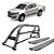 Kit Santo Antonio Duplo Estribo Chapa S10 12/2020 C/D Cromado - Imagem 1