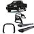 Kit Quebra Mato Santo Antônio H2 Estribo Plataforma S10 94/2011 Preto C/Simples - Imagem 1