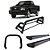 Kit Quebra Mato Santo Antônio H2 Estribo Personalizado S-10 94/2011 Preto C/Simples - Imagem 1