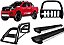 Kit Quebra Mato Santo Antonio H2 Estribo Frontier 16/20 Preto - Imagem 1