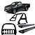 Kit Quebra Mato Santo Antônio Estribo Personalizado S10 12/20 CS Preto - Imagem 1