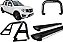 Kit Quebra Mato Santo Antônio Estribo Frontier 08/2016 Preto - Imagem 1